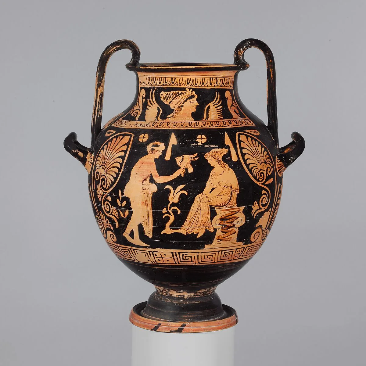 Terracotta nestoris (two-handled jar) — Painter of New York 52.11.2