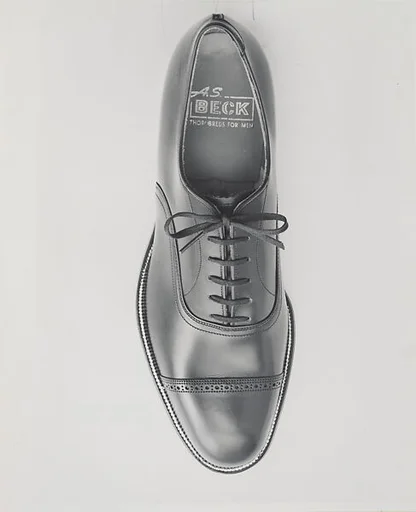 [A Man's Shoe]