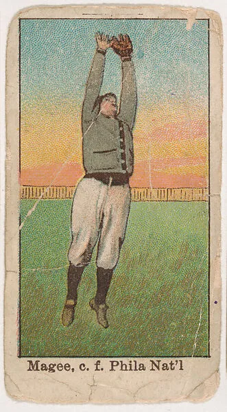 Sherry Magee, Philadelphia, from Kotton Cigarettes Baseball Series, 1911-1916 — People's Tobacco Co., Ltd.