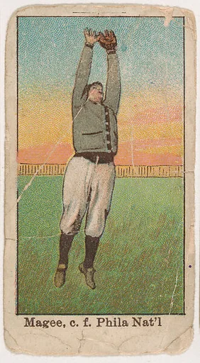 Sherry Magee, Philadelphia, from Kotton Cigarettes Baseball Series, 1911-1916
