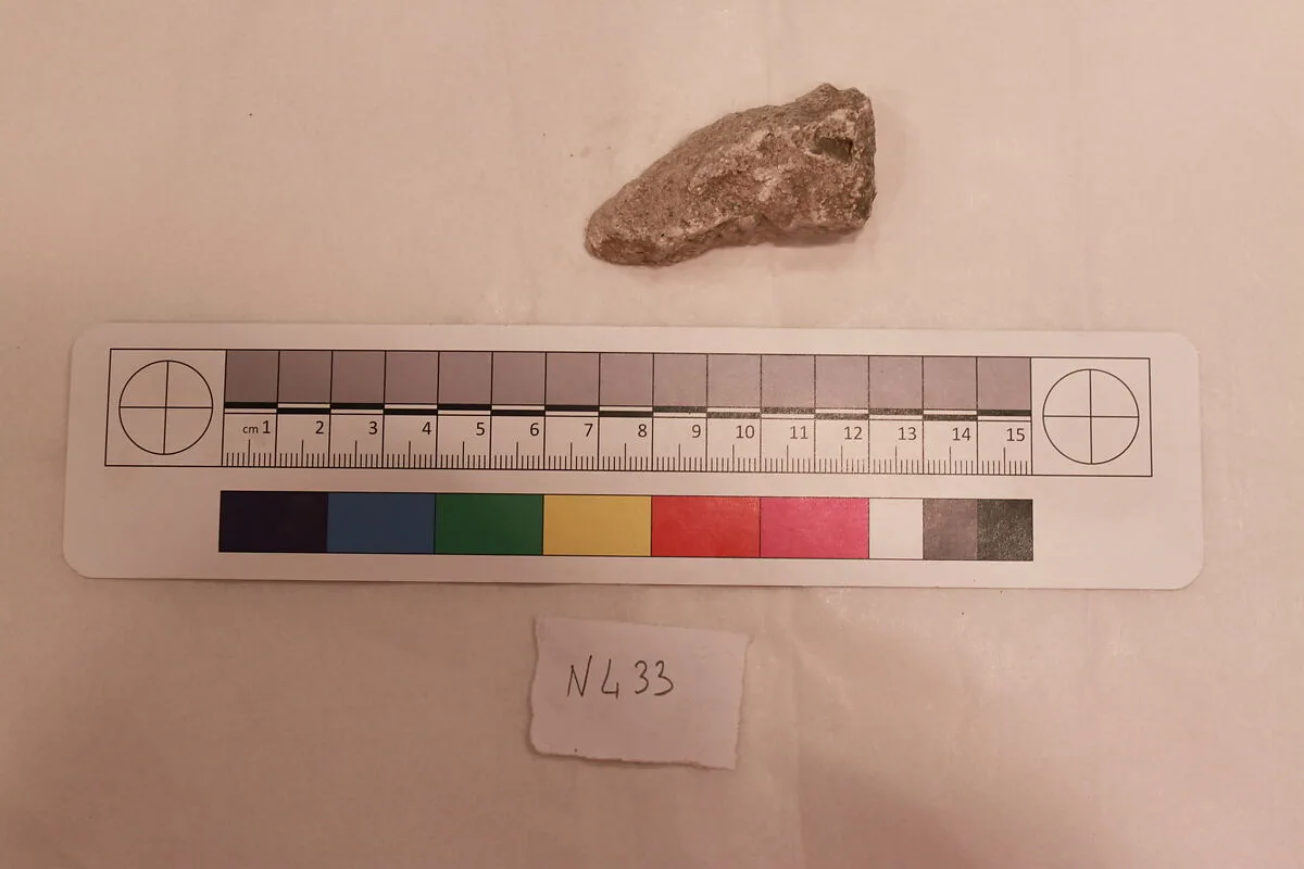 Stucco Fragment — Unknown