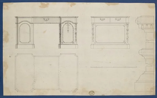 Library Tables, from Chippendale Drawings, Vol. II