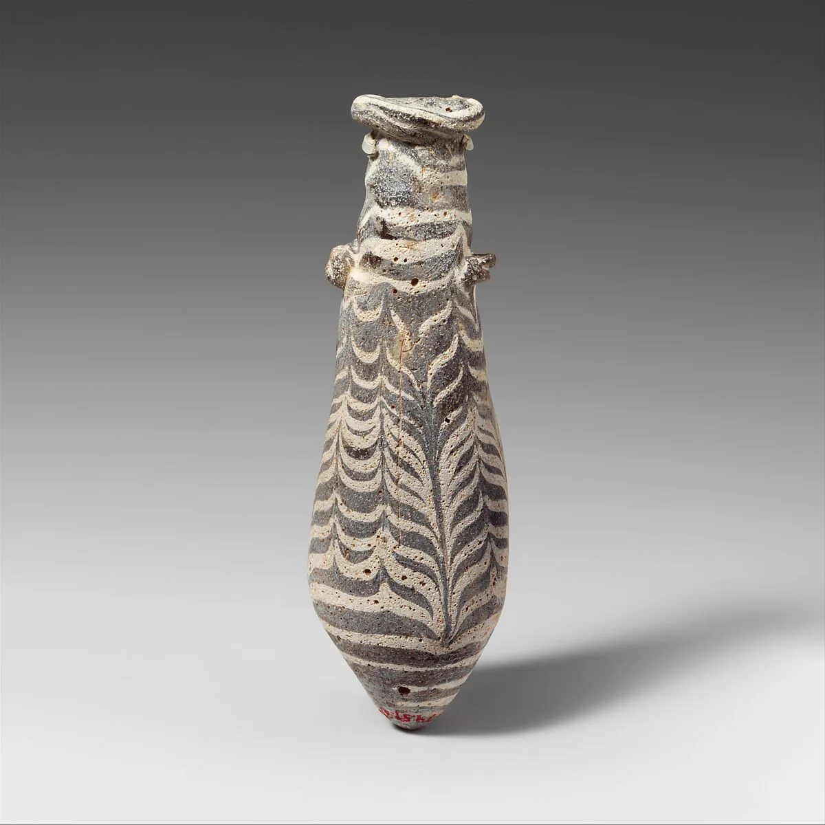 Glass alabastron (perfume bottle) — Unknown
