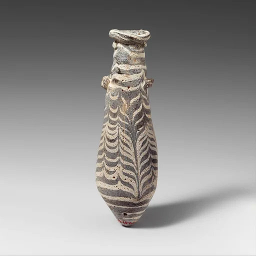 Glass alabastron (perfume bottle)