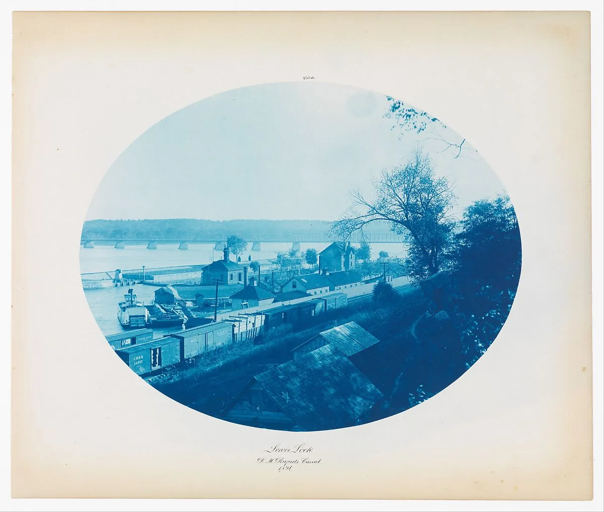 No. 155a. Lower Lock Des Moines Rapids Canal — Henry P. Bosse