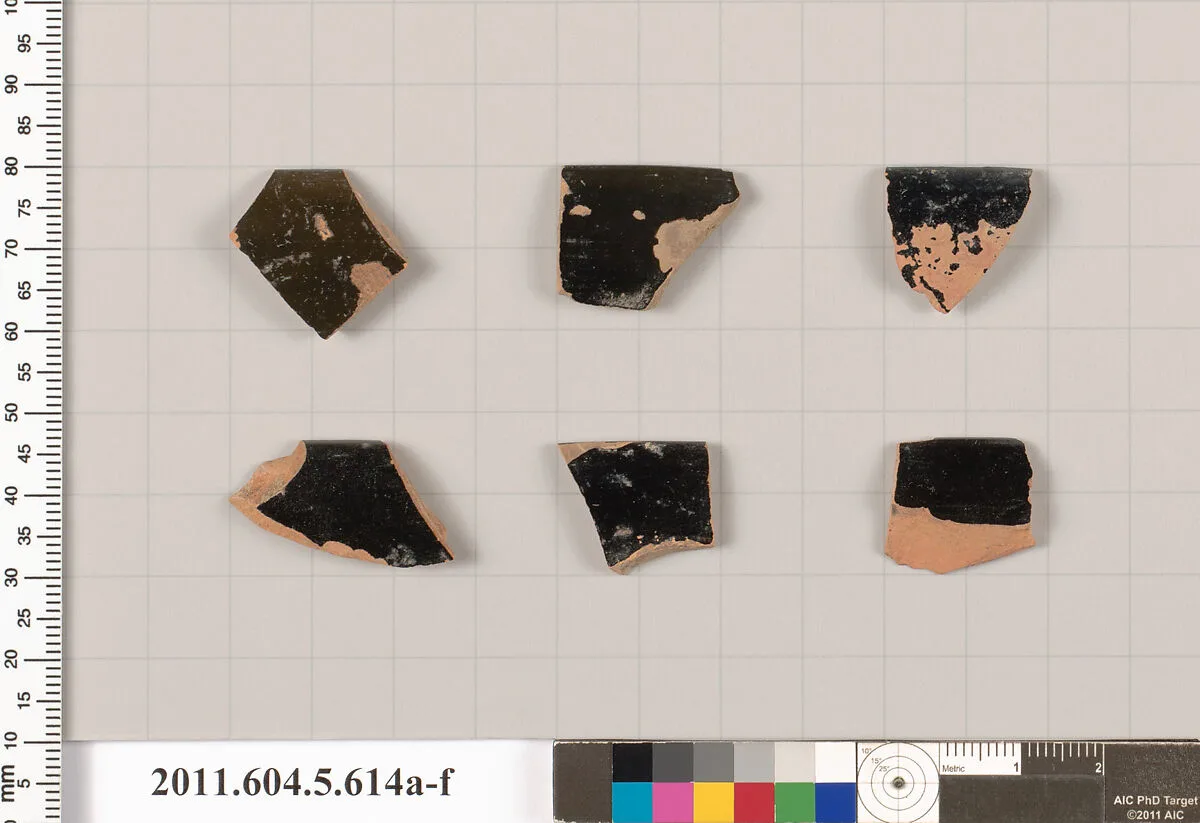 Terracotta rim fragments of kylikes (drinking cups) — Unknown