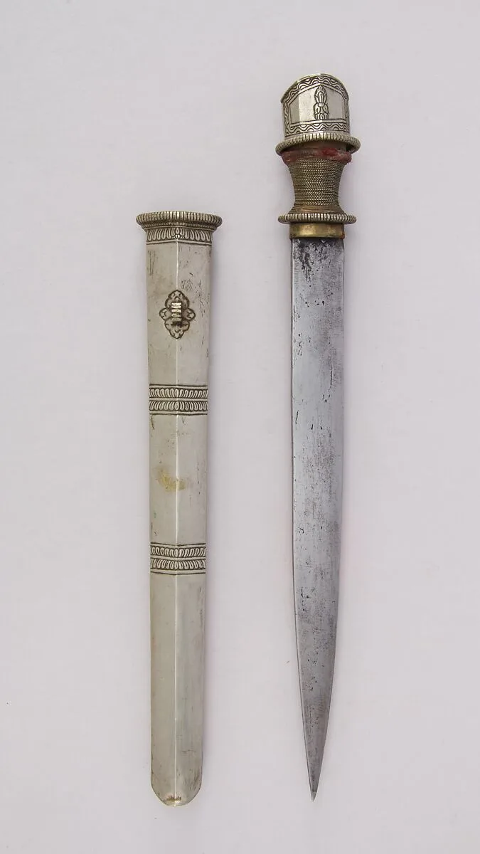 Knife with Sheath — Unknown