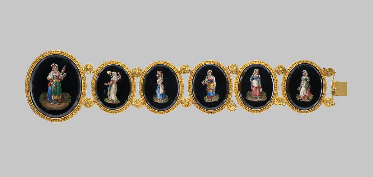 Bracelet (part of a set) — G.L. Barberi