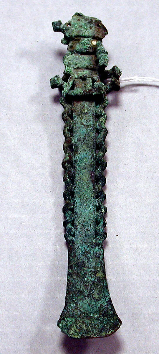 Copper Tumi with Figure — Unknown