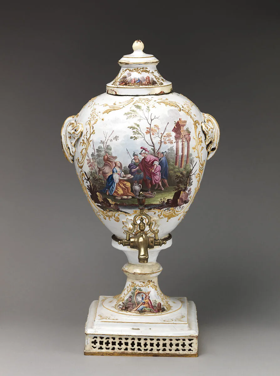 Tea or hot water urn — Unknown