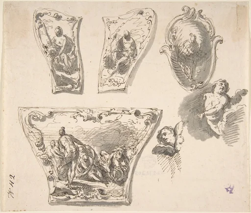 Various Designs for Parts of a Carriage