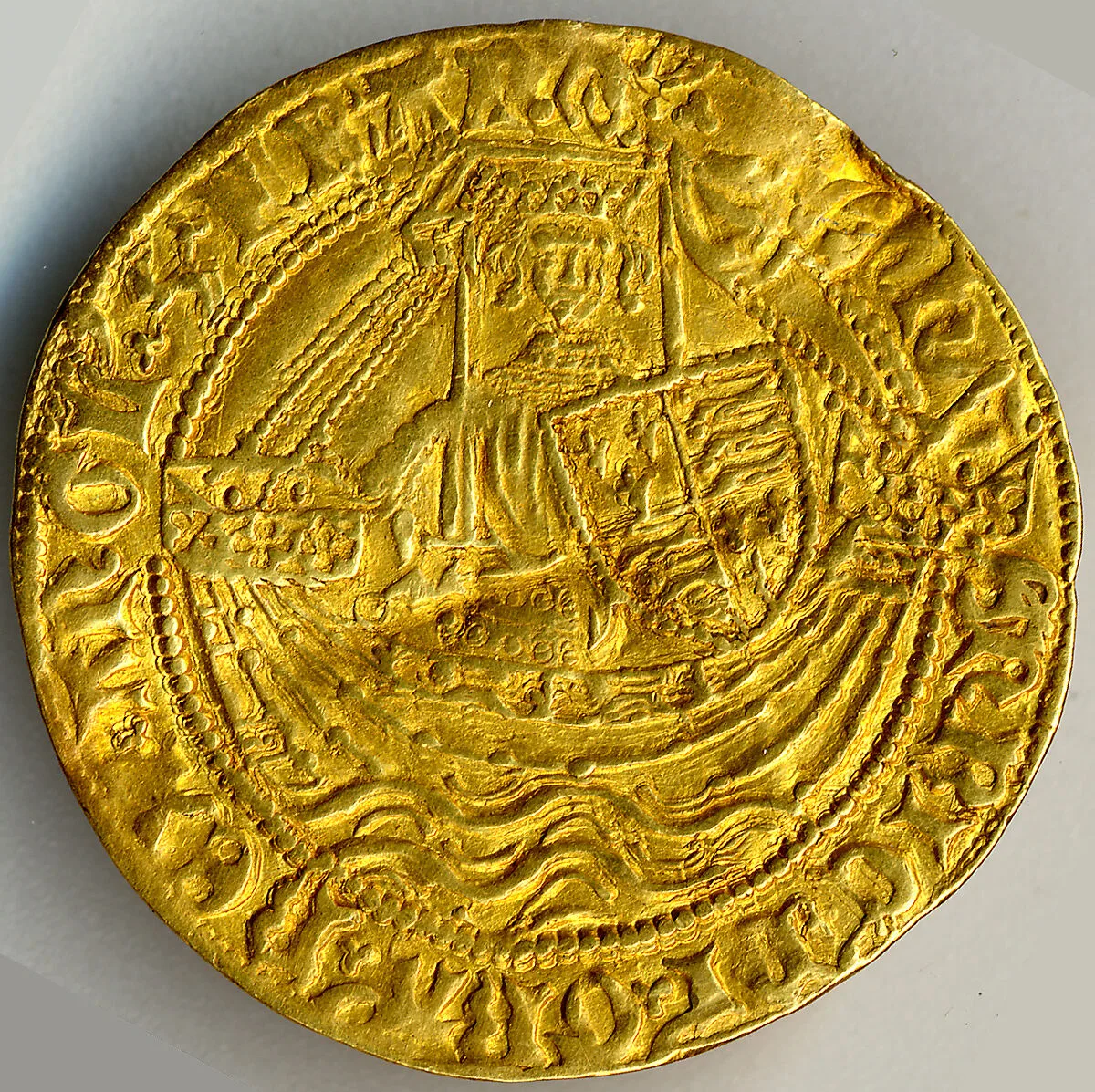 Quarter Noble of Edward III (r. 1327–77) — Unknown