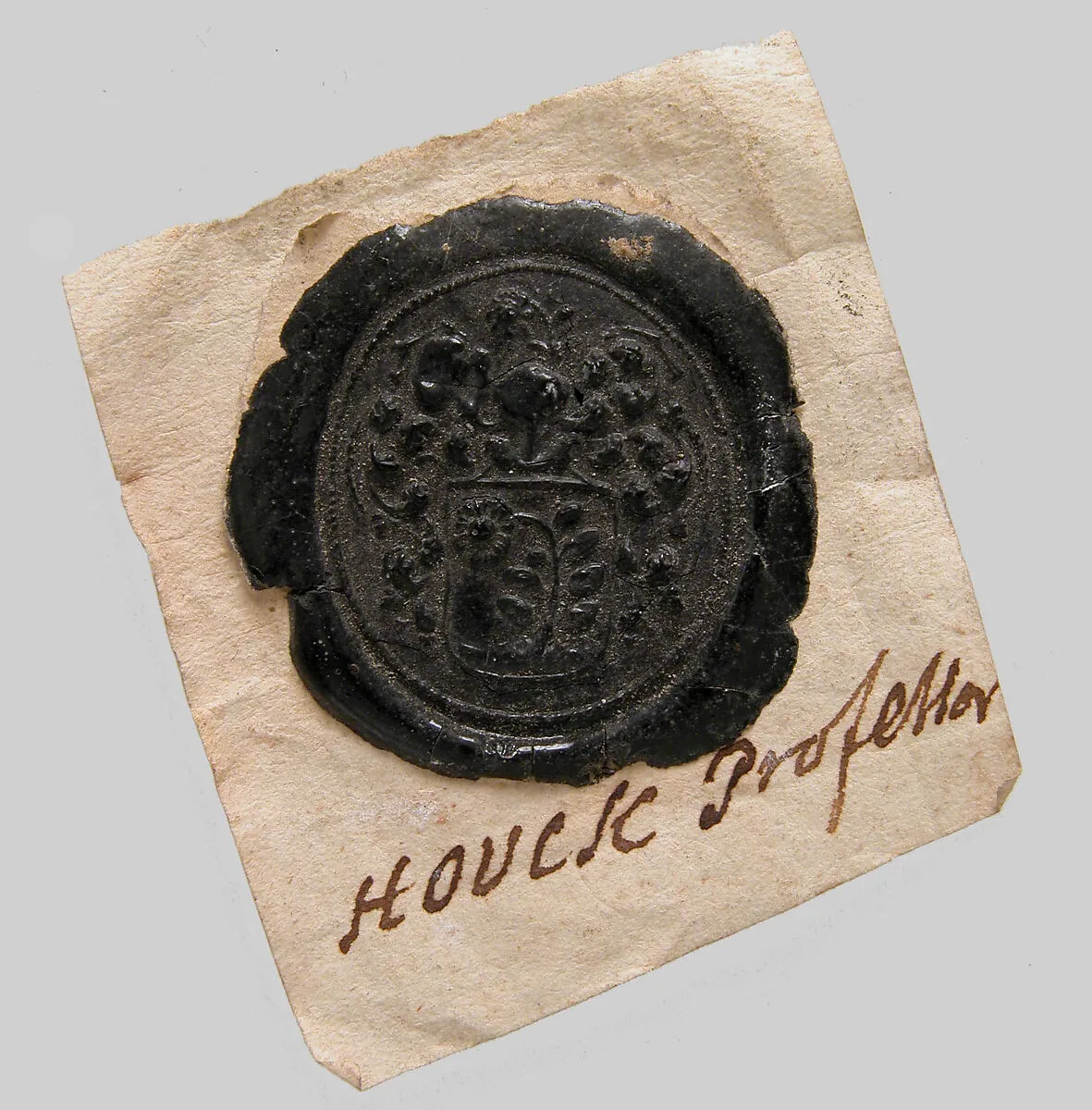 Seal Impression, Coat of Arms — Unknown