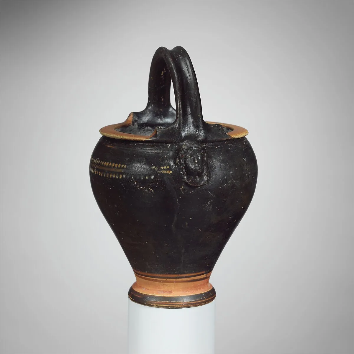 Miniature terracotta situla (bucket) — Unknown