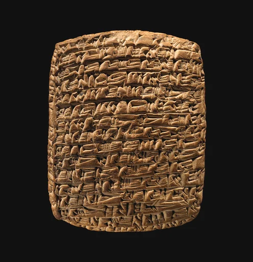 Cuneiform tablet: private letter