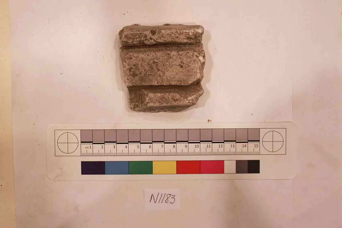 Stucco Fragment — Unknown