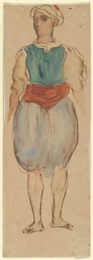 Young Moroccan, Standing