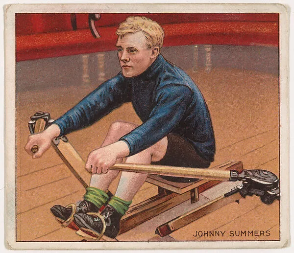 Johnny Summers, Boxing, from Mecca & Hassan Champion Athlete and Prize Fighter collection, 1910 — Mecca Cigarettes