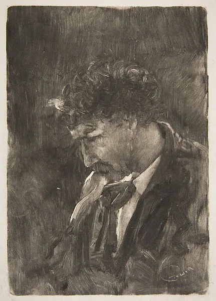 Portrait of James NcNeill Whistler — Charles Abel Corwin|James McNeill Whistler