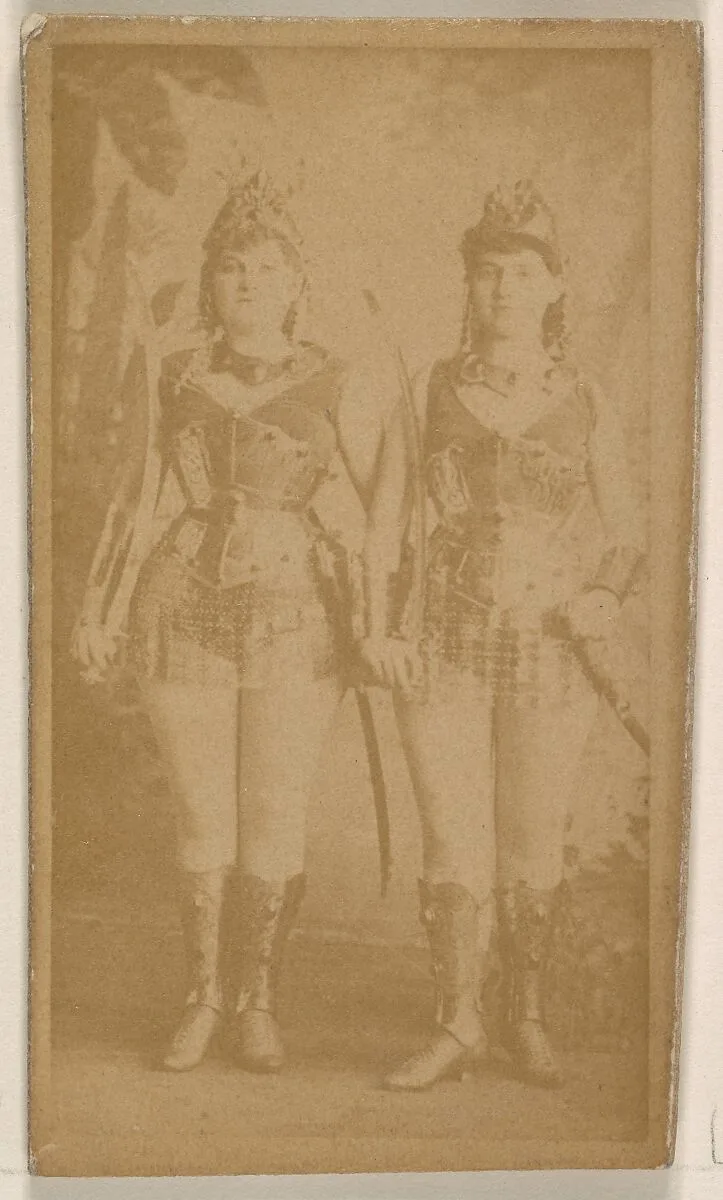 Lobestinetti, from the Actresses series (N245) issued by Kinney Brothers to promote Sweet Caporal Cigarettes — Kinney Brothers Tobacco Company