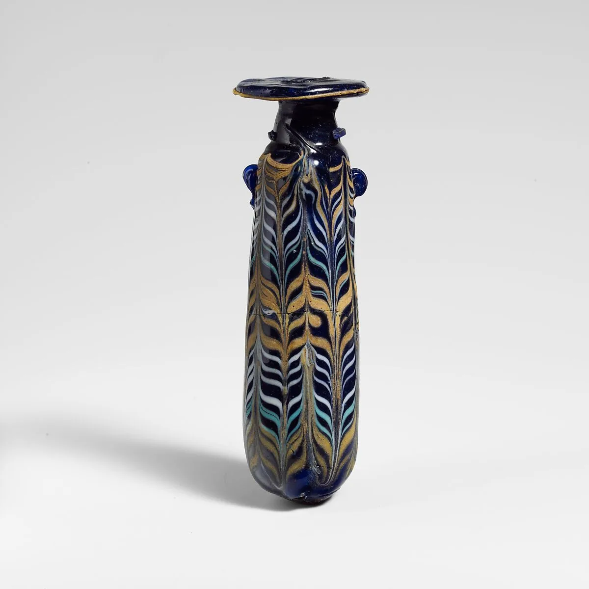 Glass alabastron (perfume bottle) — Unknown