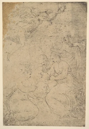 The mystic marriage of Saint Catherine