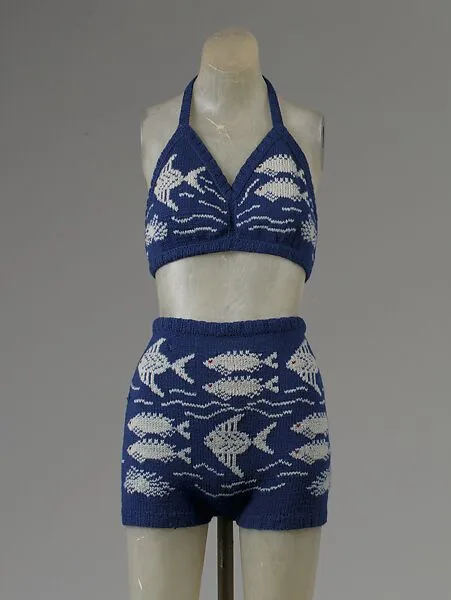 Two-piece bathing suit — Unknown