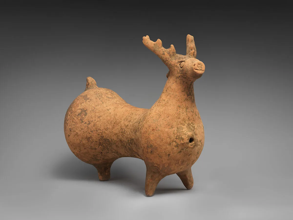 Stag-shaped vessel — Unknown