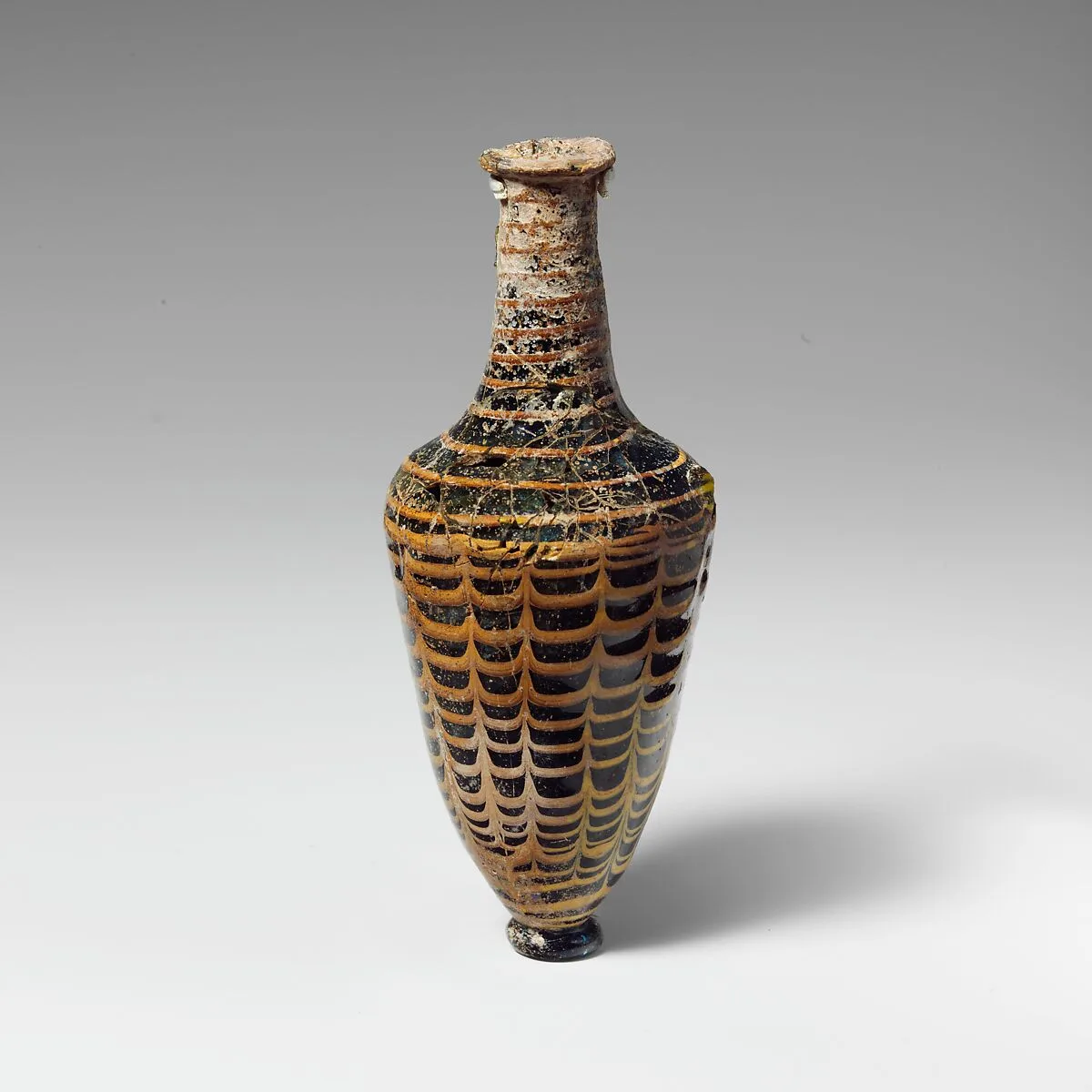 Glass amphoriskos (perfume bottle) — Unknown