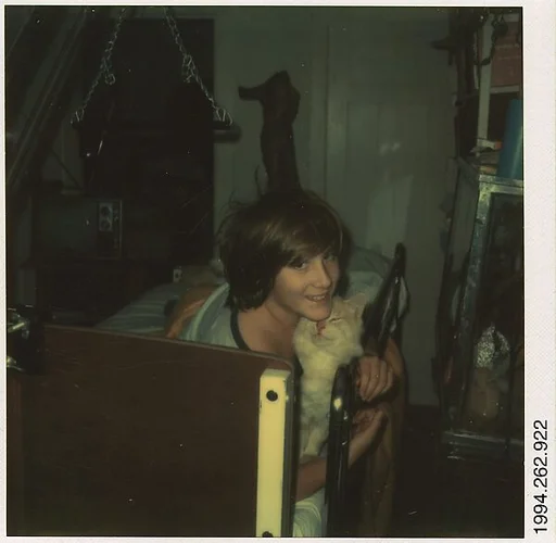 [Glenn Ives (?) and Cat]