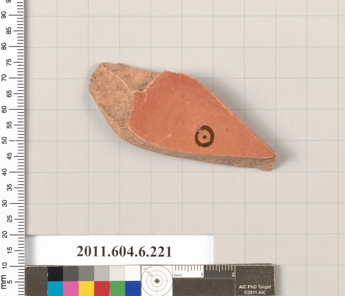 Terracotta fragment of an open shape — Unknown