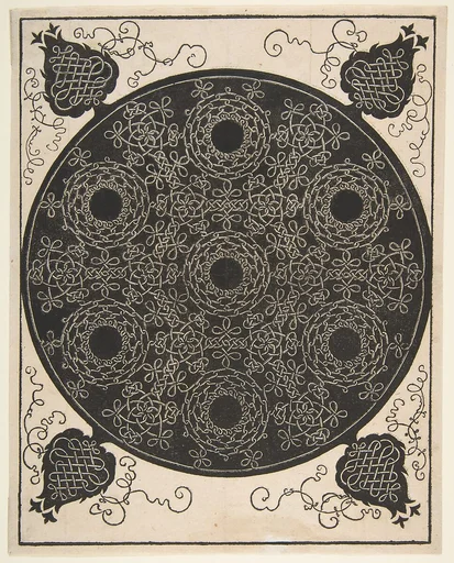 “The Sixth Knot”. Interlaced Roundel with Seven Wreaths