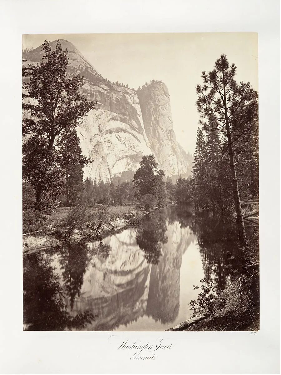 Washington Tower, Yosemite — Carleton E. Watkins