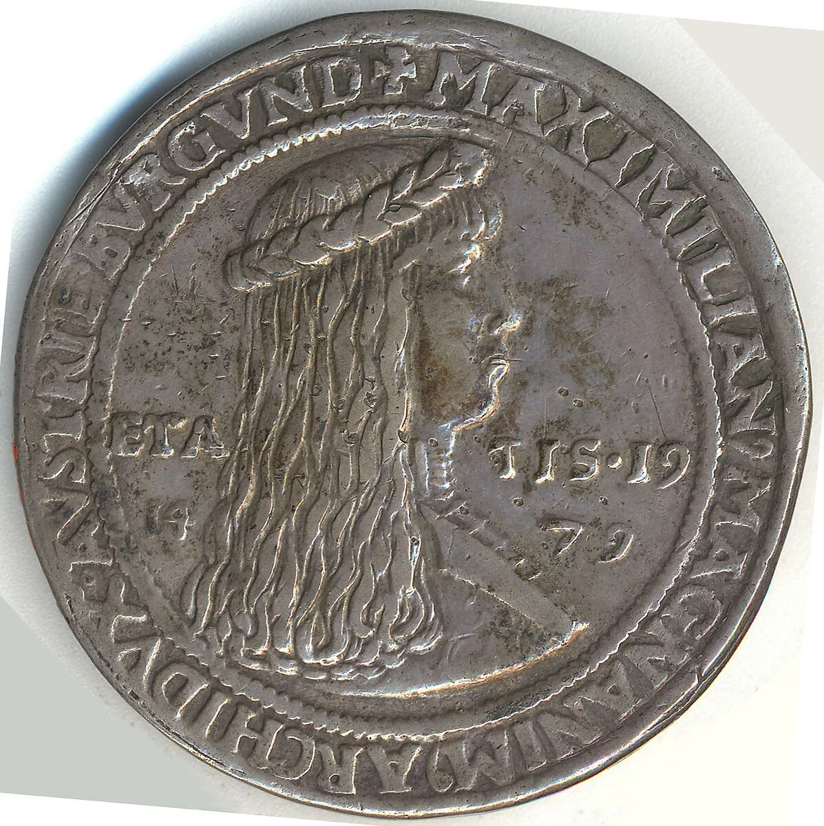 Medal of Maximillian I as Archduke Of Austria and Maria of Burgundy, 1479 (?) — Unknown