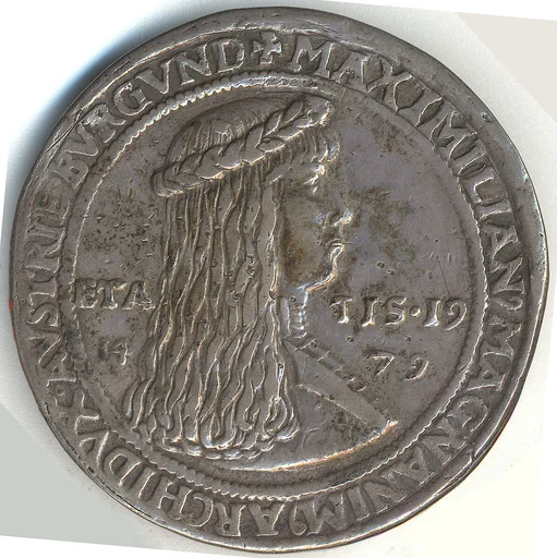 Medal of Maximillian I as Archduke Of Austria and Maria of Burgundy, 1479 (?)