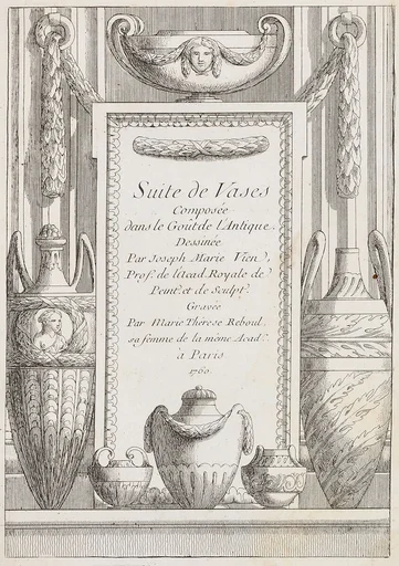 Suite de Vases Composée dans le Goût de l'Antique...