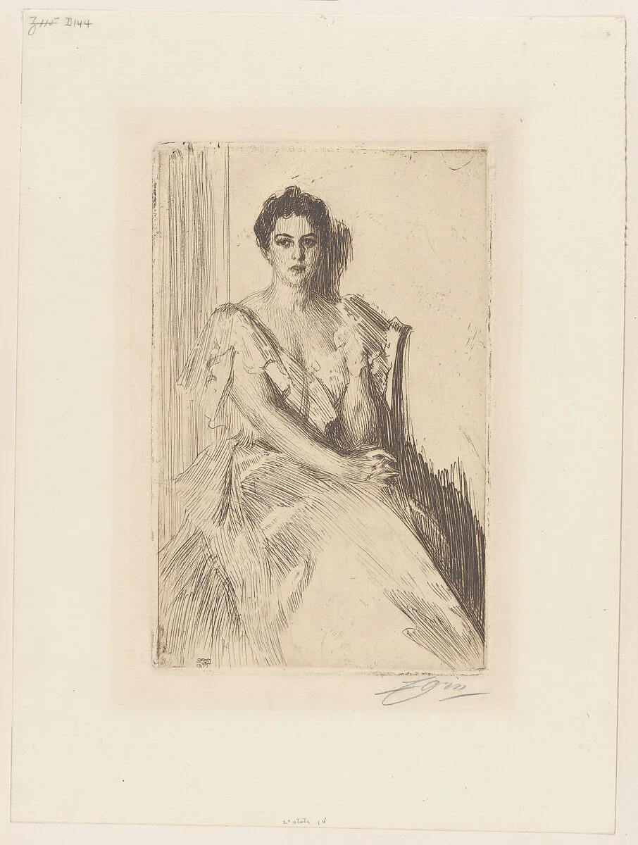Mrs. Grover Cleveland II — Anders Zorn|Frances Folsom Cleveland Preston