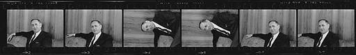 [21 Portraits of Unidentified Foundation Head, Commissioned by Vogue Magazine and Probably Unpublished]