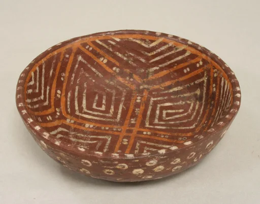 Bowl with Geometric Design