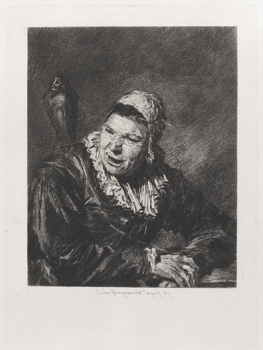 Malle Babbe, after Frans Hals — Jules-Ferdinand Jacquemart|P. & D. Colnaghi & Co.|Frans Hals