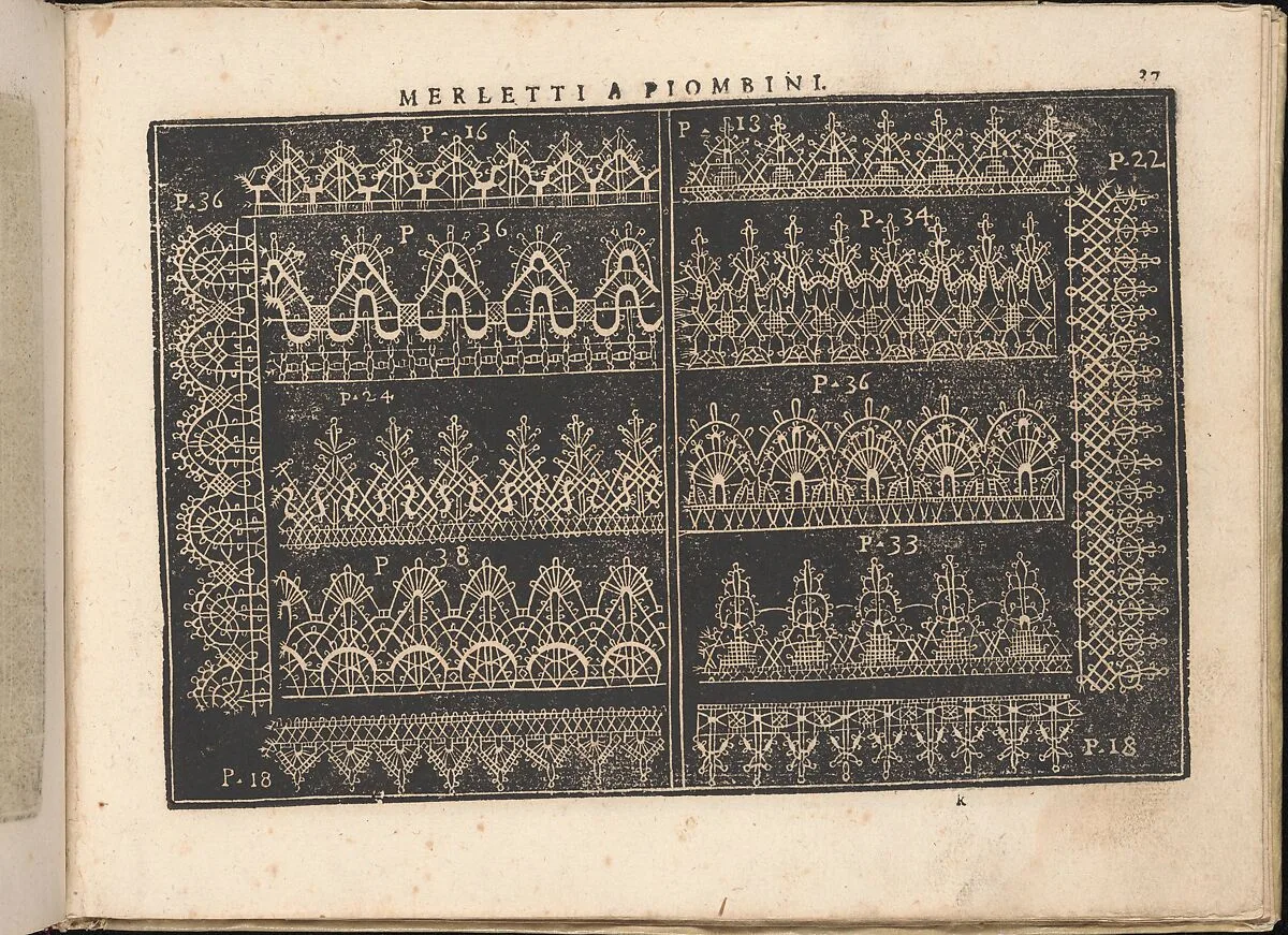 Fiore D'Ogni Virtu Per le Nobili Et Honeste Matrone, page 37 (recto) — Isabella Catanea Parasole|Antonio Fachetti