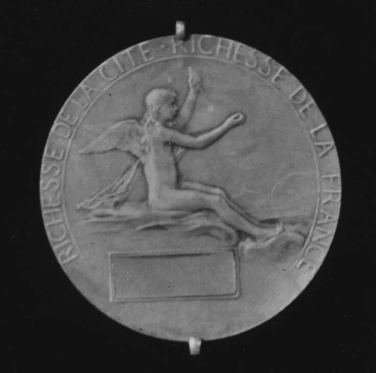 For the Lyons Chamber of Commerce, 1892 — Louis-Oscar Roty