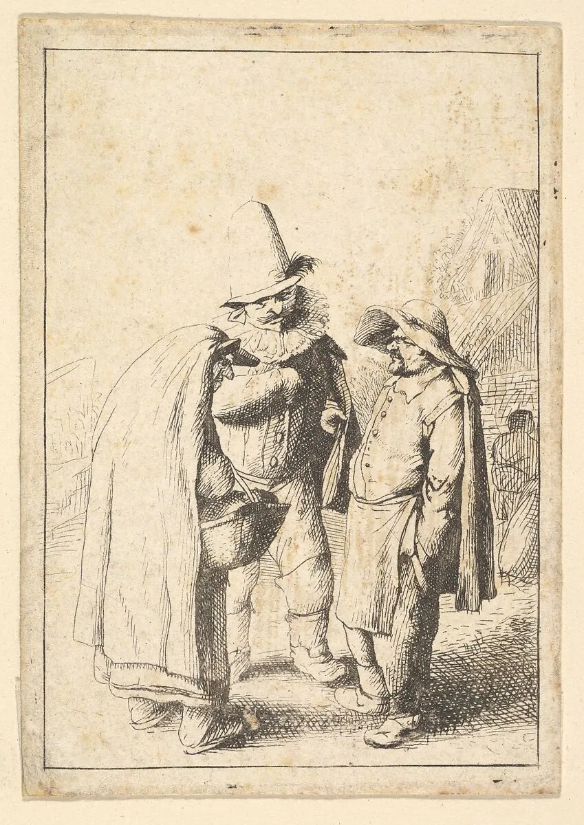 Grotesque Figures — Adriaen van Ostade