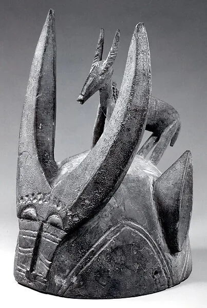 Helmet Mask with Bush Cow and Antelope (Noo) — Unknown