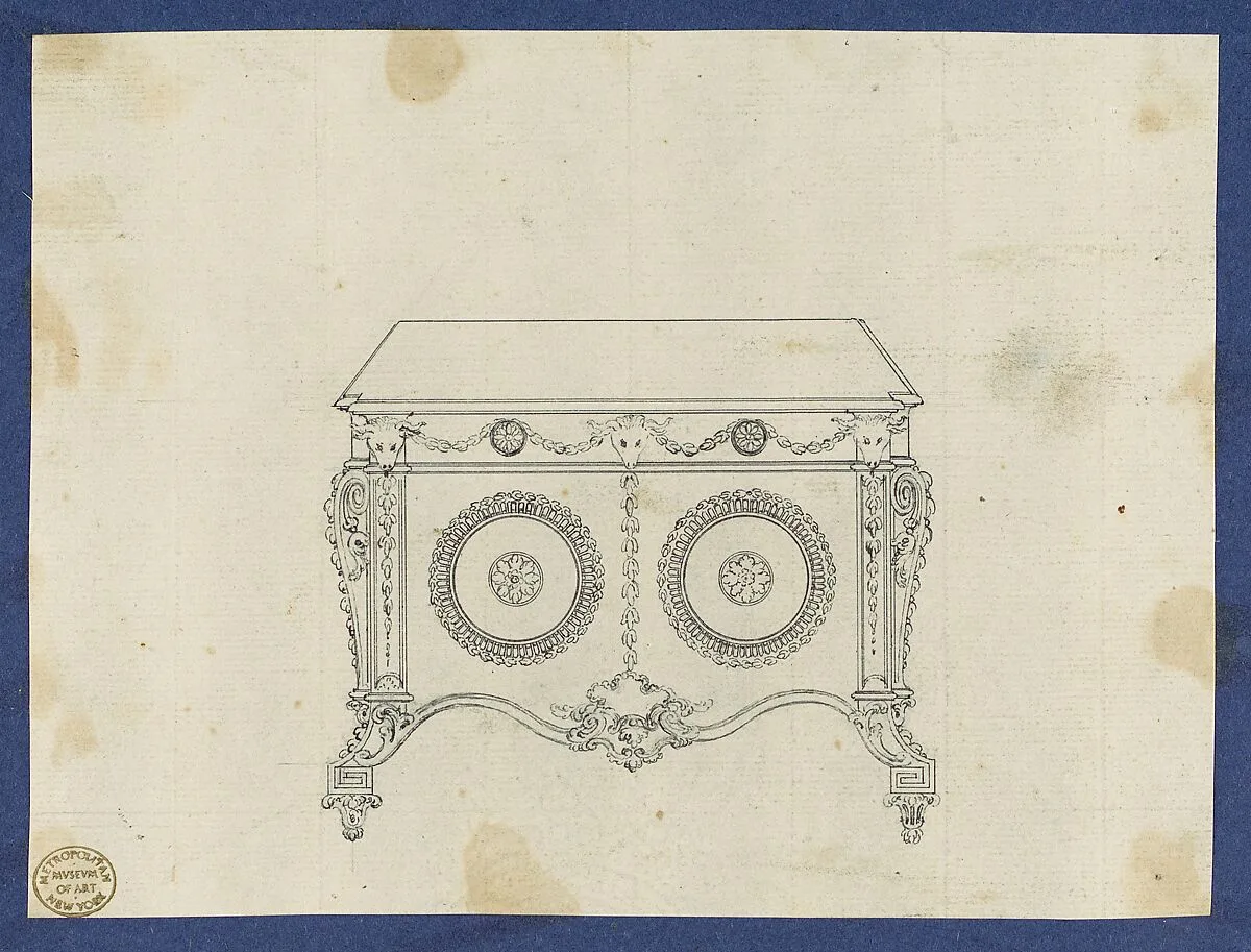 French Commode, from Chippendale Drawings, Vol. II — Thomas Chippendale|Thomas Chippendale Junior
