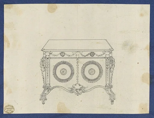 French Commode, from Chippendale Drawings, Vol. II