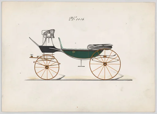 Design for Vis-à-vis, no. 3056