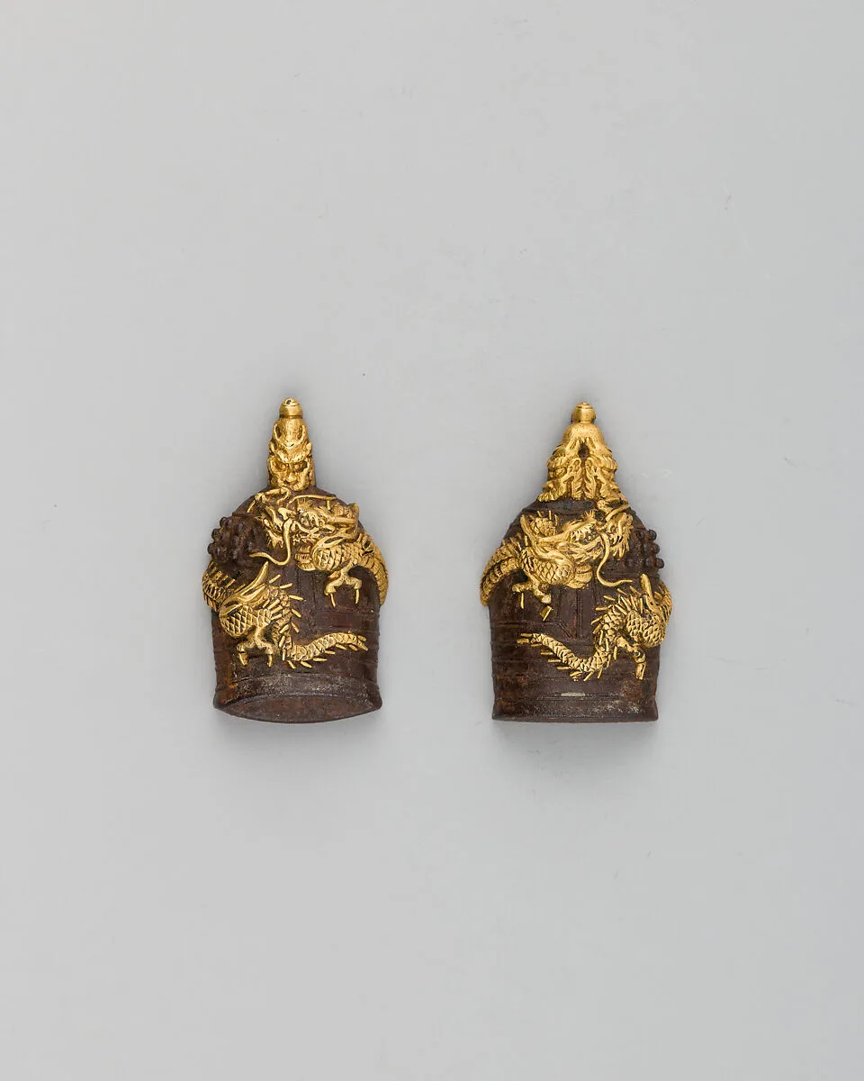 Pair of Sword-Grip Ornaments (Menuki) — Unknown