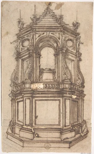 Catafalque for a Cardinal