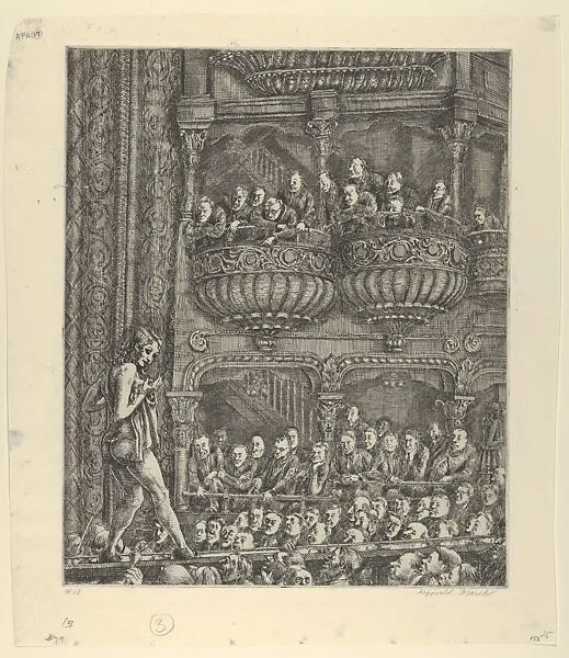 Gaiety Burlesk — Reginald Marsh